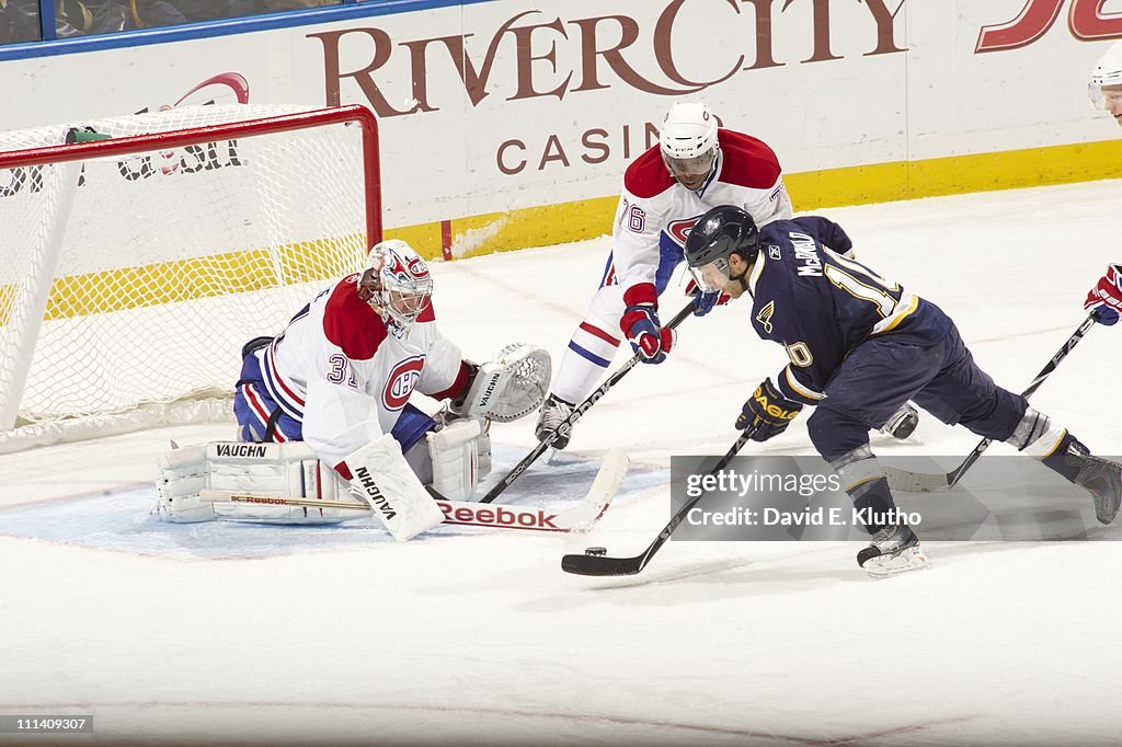 Montreal Canadiens v St. Louis Blues