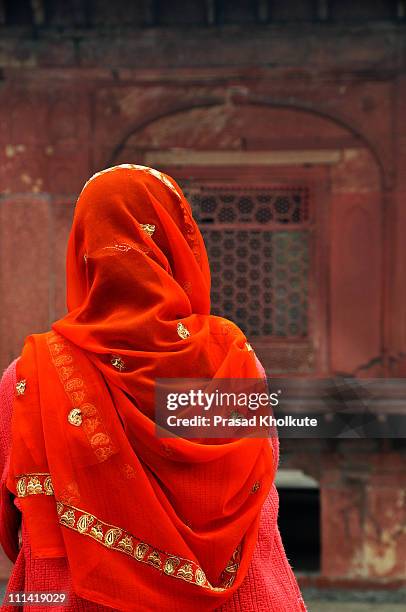 delhi, india - red fort ストックフォトと画像