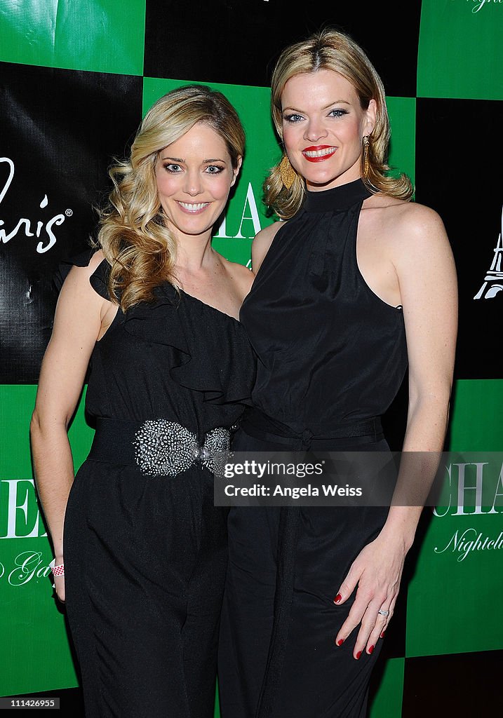 Actress Amy Smart Celebrates Her Birthday At Chateau Nightclub & Gardens At Paris Las Vegas