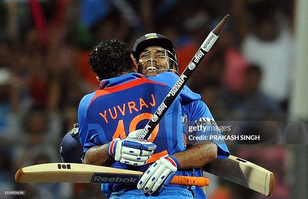 India cricketer Yuvraj Singh and captain