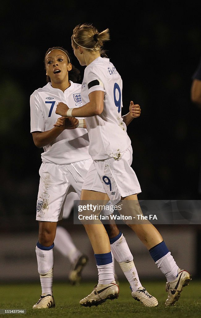 England Women v USA Ladies