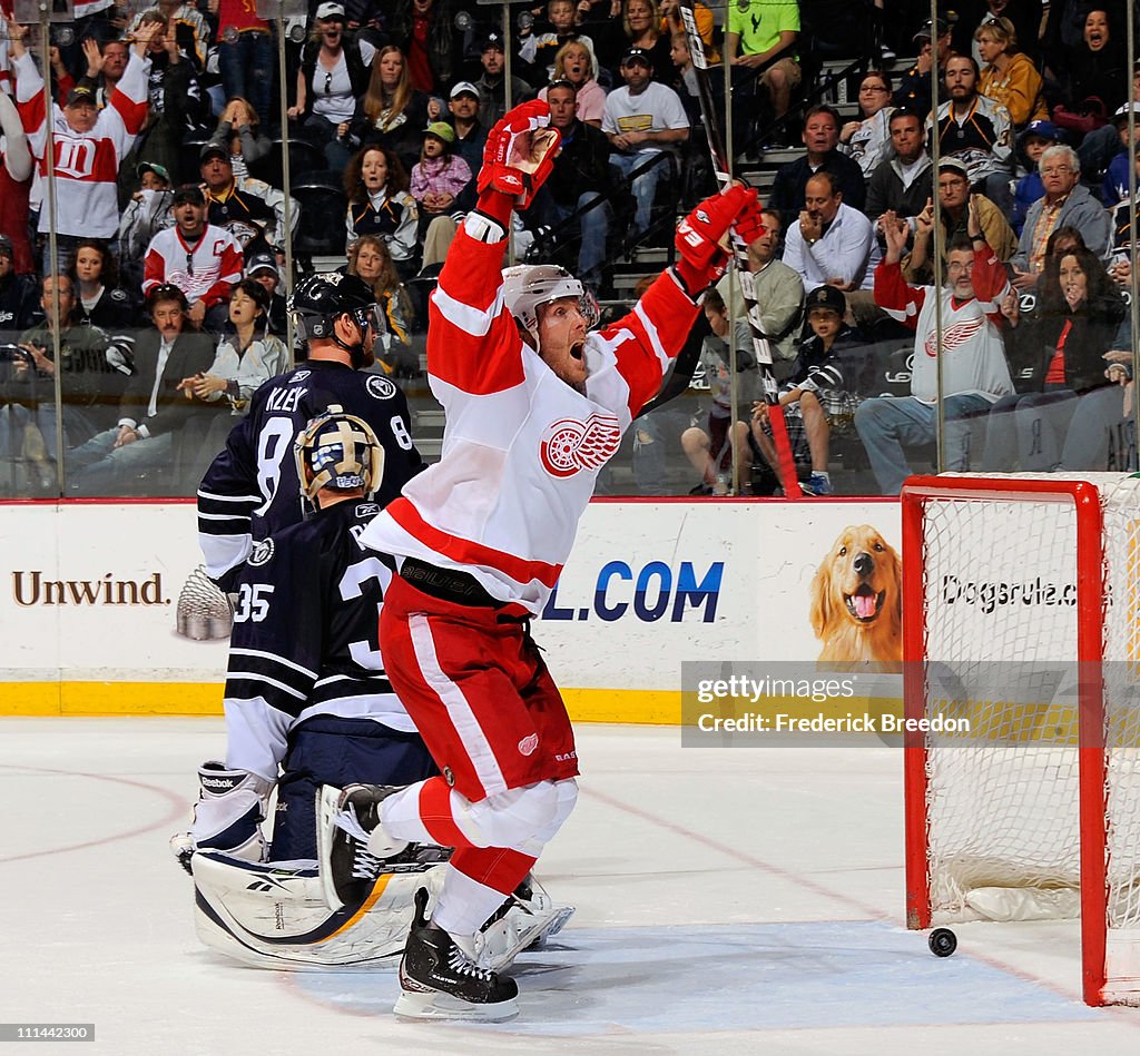 Detroit Red Wings v Nashville Predators