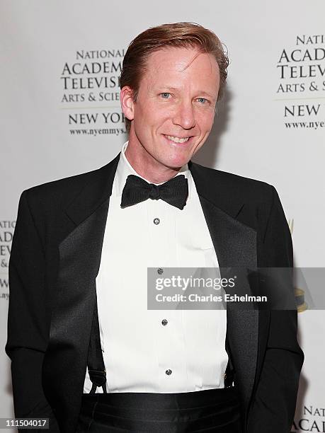 News correspondent, N.J. Burkett attends the 54th Annual New York Emmy Awards gala at Marriot Marquis on April 3, 2011 in New York City.