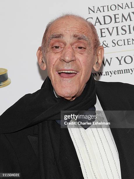 Actor Abe Vigoda attends the 54th Annual New York Emmy Awards gala at Marriot Marquis on April 3, 2011 in New York City.