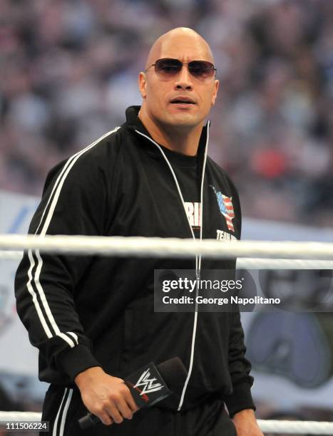 Dwayne Johnson Wrestling Photos and Premium High Res Pictures - Getty ...