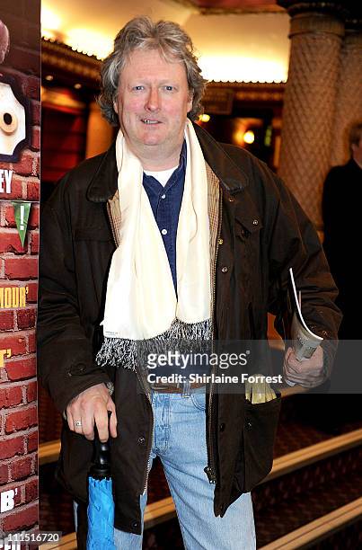Coronation Street' actor Charlie Lawson attends the press night of 'Corrie! The Play' at Manchester Palace Theatre on April 4, 2011 in Manchester,...