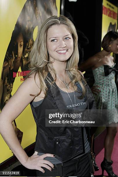 Lauren Storm at the Los Angeles Premiere of Paramount Vantage "HOW SHE MOVE" on January 14, 2008 at the Paramount Theatre in Los Angeles, CA.