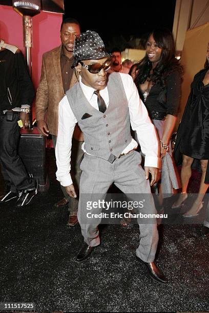Coolio and Josefa Salinas at the Los Angeles Premiere of Paramount Vantage "HOW SHE MOVE" on January 14, 2008 at the Paramount Theatre in Los...