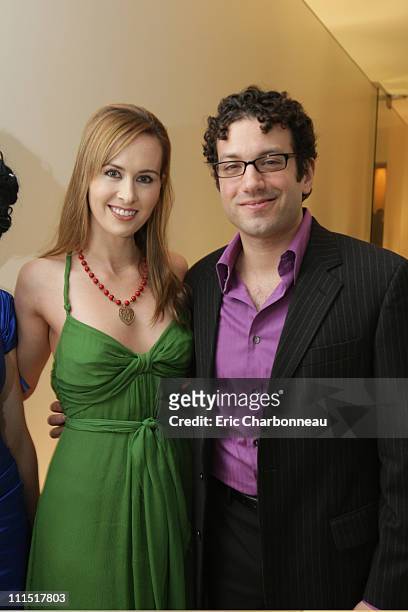 Erin Carufel and Tyrone Giordano at the World Premiere of Screen Gems' and Lakeshore Entertainment's "Untraceable" on January 22, 2008 at the Silver...
