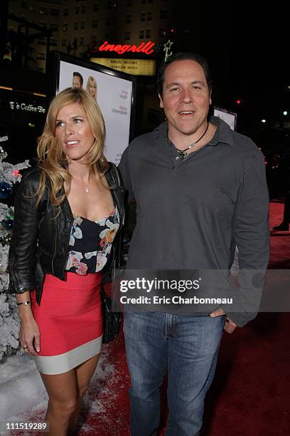 Joya Tillem and Jon Favreau at Warner Bros. Pictures World Premiere of 'Four Christmases' on November 20, 2008 at Grauman's Chinese Theatre in...