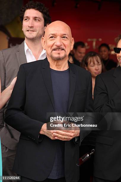 Actor Sir Ben Kingsley is honored with a star on the Hollywood Walk of Fame on May 27, 2010 in Hollywood, California. He presently stars in "Prince...