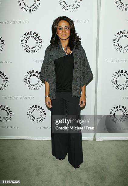 Actress Parminder Nagra arrives at ER's 300th episode Celebration held at The Paley Center for Media on December 3, 2007 in Beverly Hills, California.