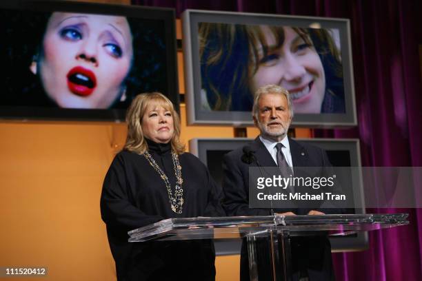 Actress Kathy Bates and Academy of Motion Picture Arts and Sciences President Sid Ganis announce the Best Performance by an Actress in a Leading Role...