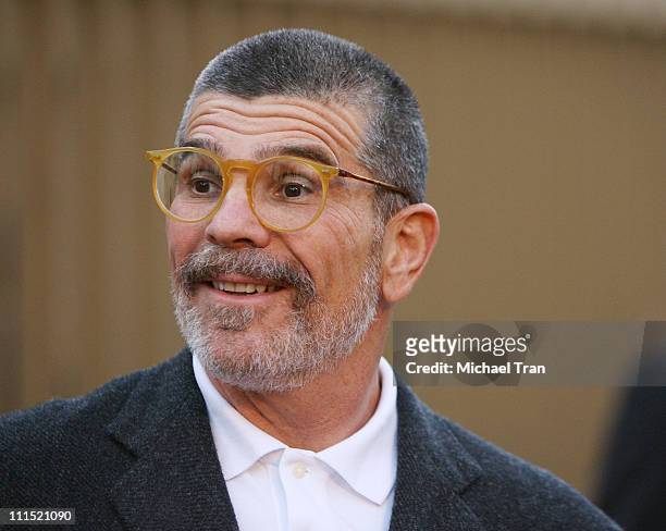 Writer/director David Mamet arrives at the Los Angeles special screening of "Redbelt" held at The Egyptian Theatre on April 7, 2008 in Hollywood,...