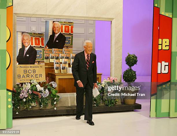 Bob Barker attends the taping for "The Price Is Right" held at CBS Television Studios on March 25, 2009 in Los Angeles, California.