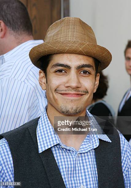 Rick Gonzalez arrives at the House of Harlow 1960 & Clandestine Industries fashion show held at Boulevard3 on June 4, 2009 in Hollywood, California.