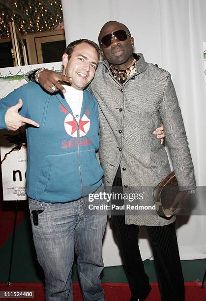 Be Katz, Sam Sarpong during "Nailed" Los Angeles Premiere at Westwood Majestic Theater in Westwood, California, United States.