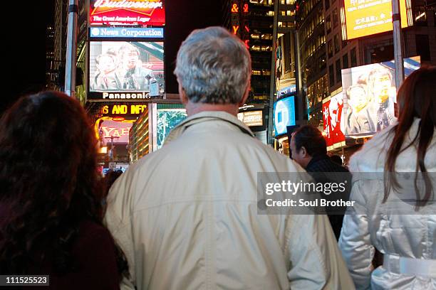 Broadcast of Lang Lang performing on the 10th Anniversary of the Beijing Music Festival on October 25, 2007 in Times Square, New York City.