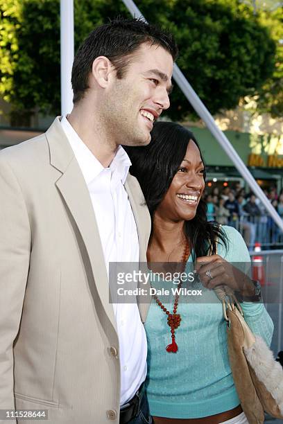 Ivan Sergei and wife Tanya during "The Break Up" Los Angeles Premiere - Red Carpet at Mann Village Theater in Westwood, California, United States.