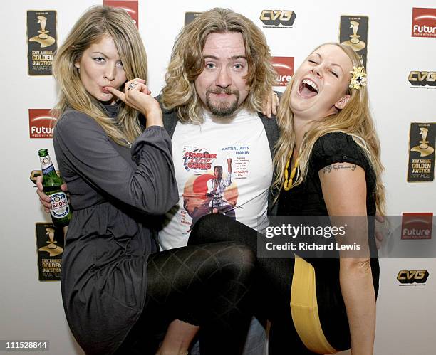 Justin Lee Collins and Guests during 24th Annual Golden Joystick Awards at Hilton Hotel in London, Great Britain.