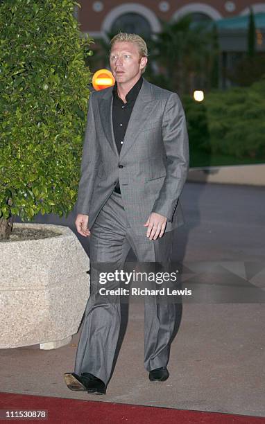 Boris Becker during La Dolce Vita Grand Prix Ball - May 27, 2006 at Les Salles des Etoiles in Monte Carlo, Monaco.