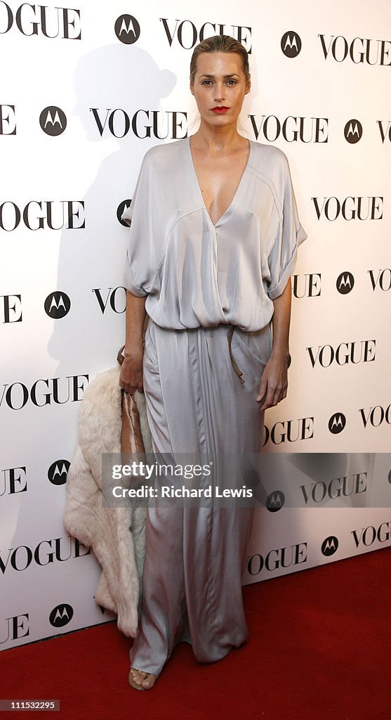 Vogue's 90th Birthday and Motorola Party - Red Carpet Arrivals