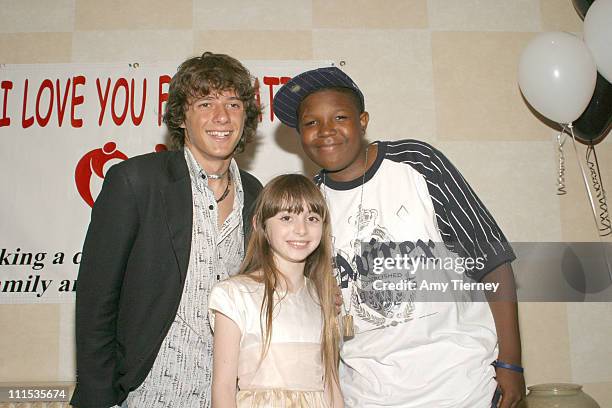 Matthew Underwood, Jasmine Anthony, and Denzel Whitaker