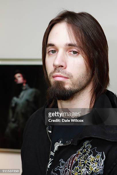 Jerry Horton of Pappa Roach during KROQ Acoustic Christmas Gift Lounge - Day 1 at Gibson Amphitheater in Universal City, California, United States.