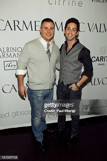 David Rodolitz Carmen Marc Valvo Fall 09 Presentation Photos and Premium High Res ...