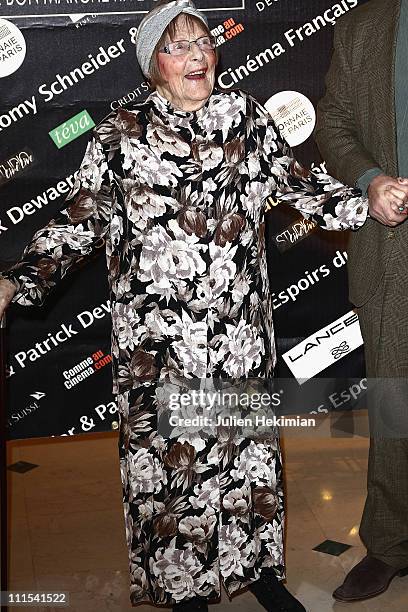 Mado Maurin attends the Romy Schneider And Patrick Dewaere Awards 2011 at Le Bon Marche on April 4, 2011 in Paris, France.