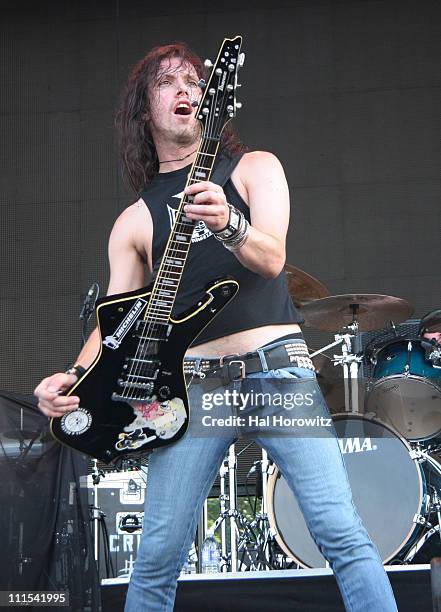 Dragonforce during Ozzfest at Randalls Island at Randalls Island in Nwe York City, New York, United States.