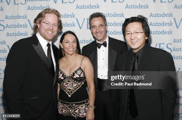 Andrew Stanton, Gail Morris, Jim Morris and Masi Oka