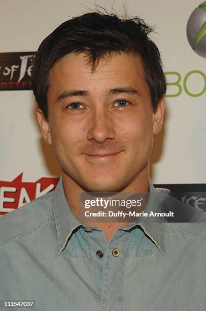 Actor Alex Frost arrives at the Launch of the "Prince of Persia" video game, presented by Ubisoft and Break Media at Sky Bar on May 25, 2010 in West...