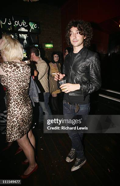 Alex Zane during NME.com 10th Birthday Party at Koko in London.