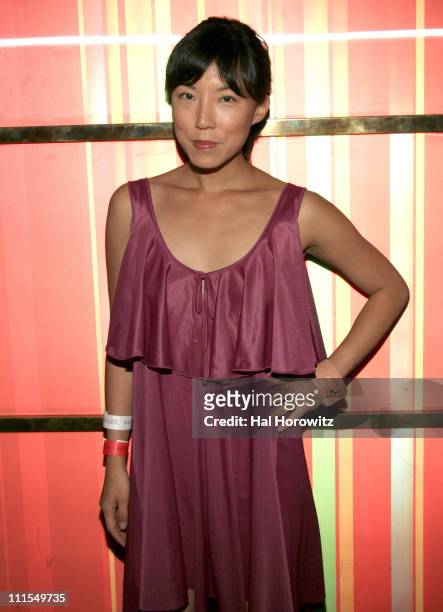 Jeannie Lee of Satine during Satine "Celebrate the Love" Cocktail Party hosted by Kim Gordon at Marquee in New York City, New York, United States.
