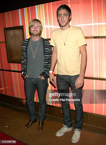 Trovata designers during Satine "Celebrate the Love" Cocktail Party hosted by Kim Gordon at Marquee in New York City, New York, United States.