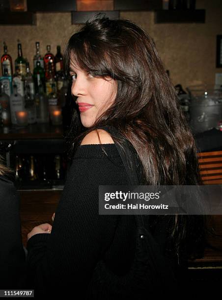 Atmosphere during Satine "Celebrate the Love" Cocktail Party hosted by Kim Gordon at Marquee in New York City, New York, United States.