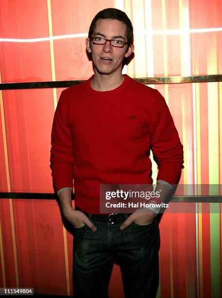 Jeremy Laing during Satine "Celebrate the Love" Cocktail Party hosted by Kim Gordon at Marquee in New York City, New York, United States.