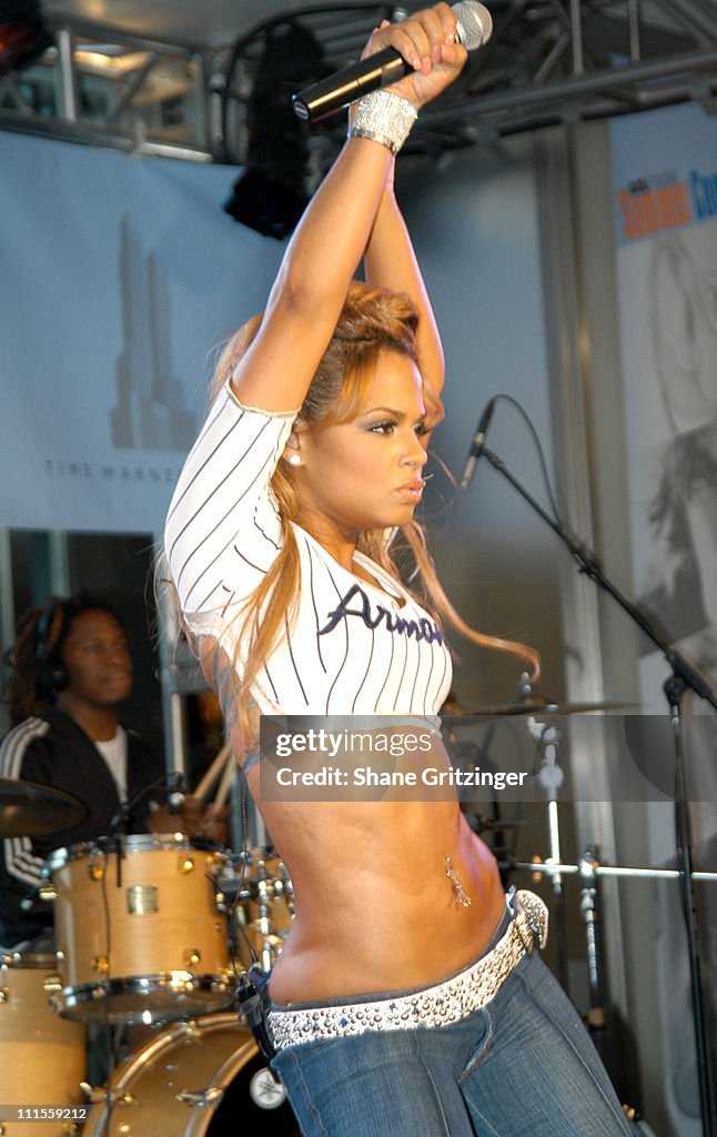 Time Warner and AOL Music "2004 Summer Concert Series" - Christina Milian
