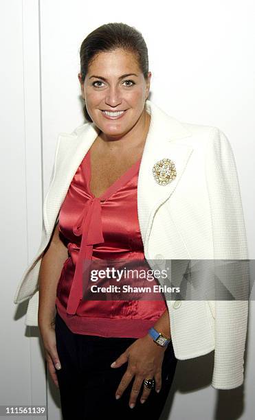 Connie Anne Phillips during Olympus Fashion Week Spring 2005 - Ann Taylor Celebrates 50th Anniversary With Vogue at Chelsea Art Museum in New York...