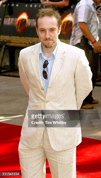 Derren Brown during "War of the Worlds" - London Premiere at Odeon Leicester Square in London, Great Britain.