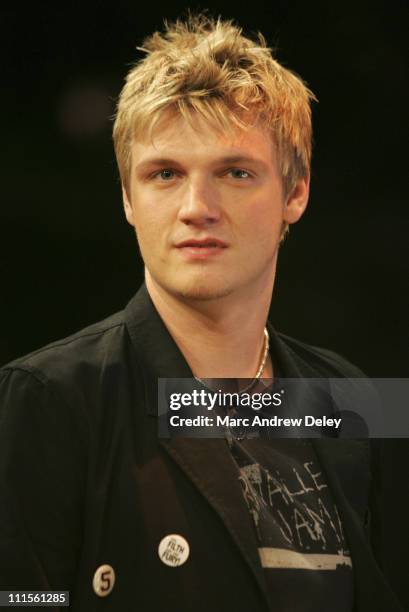Nick Carter of Backstreet Boys during 2005 MuchMusic Video Awards - Show at CHUM CITY TV Building in Toronto, Canada.