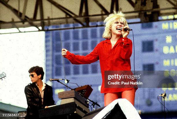 Deborah Harry of Blondie on 8/18/79 in Chicago, Il.