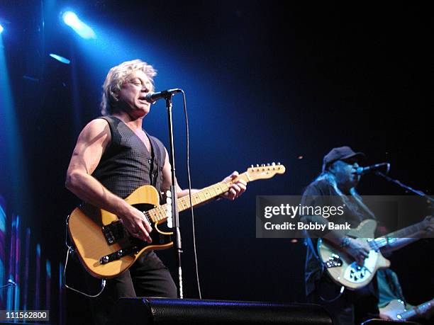 Eric Carmen and Wally Bryson of Raspberries during Raspberries in Concert - September 17, 2005 at House of Blues in Atlantic City, New Jersey, United...