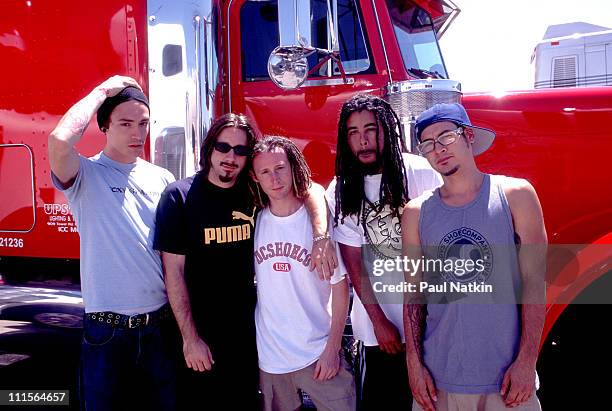Incubus on 8/2/00 in Chicago, Il.