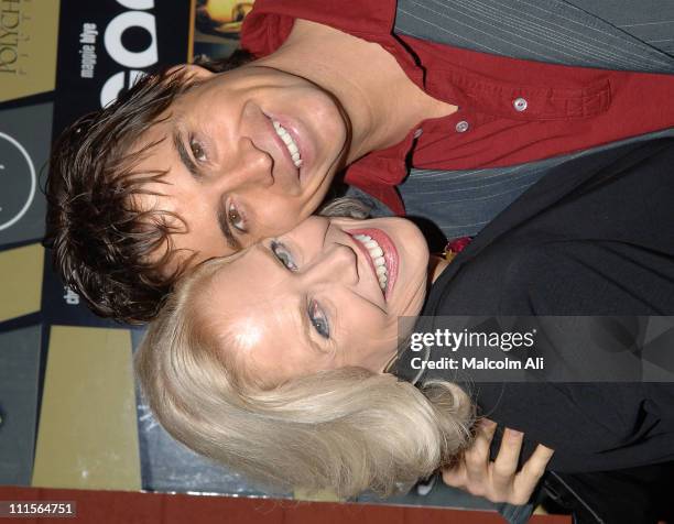 Margaret Blye and Chad McKnight during "The Last Goodbye" DVD Release Party at Club Ivar in Hollywood, California, United States.