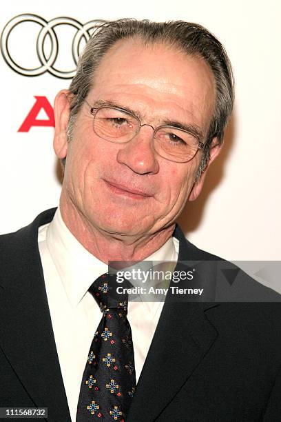 Tommy Lee Jones during AFI Fest 2005 - Centerpiece Gala Presentation of "The Three Burials of Melquiades Estrada" - Arrivals in Los Angeles,...