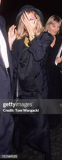 Barbra Streisand during Barbra Streisand Sighting in London - September 11, 1989 in London, Great Britain.