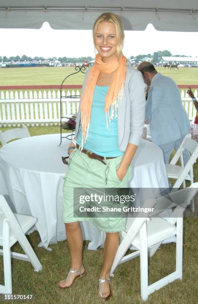 Karolina Kurkova during Bridgehampton Polo Club Kicks Off their Tenth Anniversary Season with Special Host Owen Wilson at Bridgehampton Polo Club in...