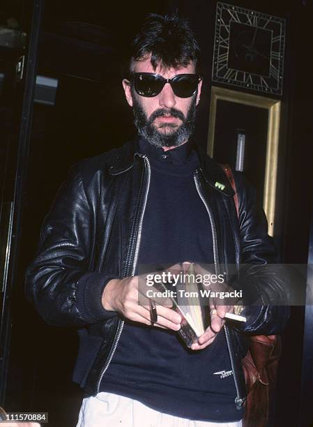 Ringo Starr at the Dorchester Hotel during Ringo Starr at the Dorchester Hotel - May 9th 1980 in London, Great Britain.